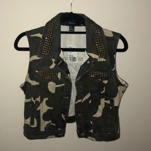 Studded Camo jacket